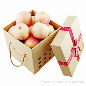 Fruit Packaging Box, Made of Kraft Paper Material